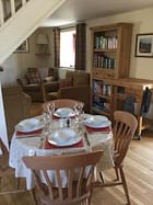The dining table
